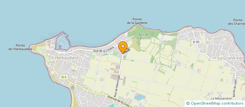 localisation de l'entreprise TOURCONSEIL à NOIRMOUTIER-EN-L'ILE