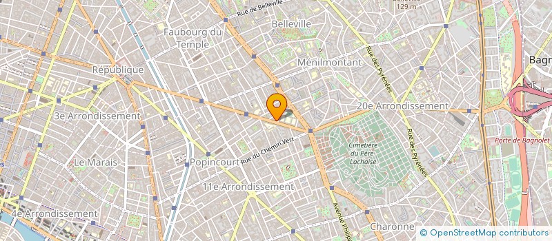 localisation de l'entreprise TOURDRA FILMS  PARIS