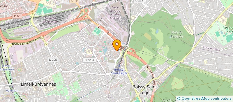 localisation de l'entreprise TOURE ET FILS à BOISSY-SAINT-LEGER
