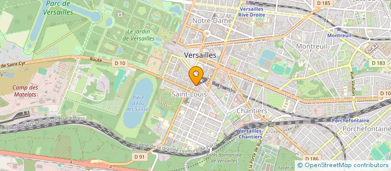 localisation de l'entreprise TOURE HOUEL INDIVISION à VERSAILLES