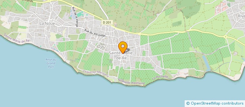 localisation de l'entreprise TOUREAU  SAINTE-MARIE-DE-RE