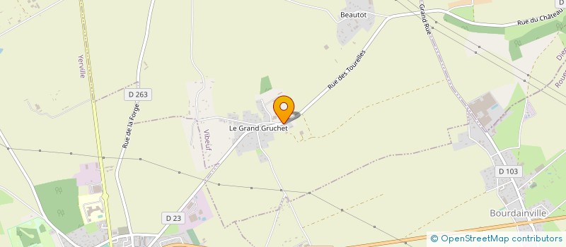 localisation de l'entreprise TOURELLES  VIBEUF