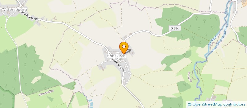 localisation de l'entreprise TOURET EMBALLAGE  HONSKIRCH