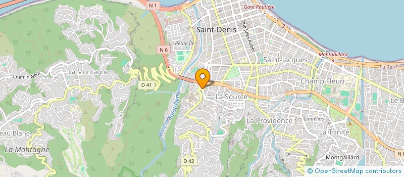 localisation de l'entreprise TOURETTE à SAINT-DENIS