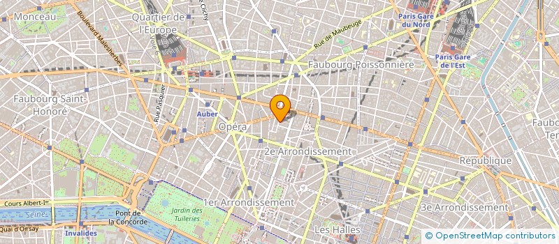 localisation de l'entreprise TOURFRA à PARIS