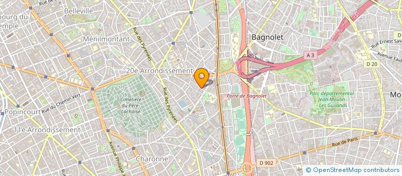 localisation de l'entreprise TOURIGNY COUTURE  PARIS