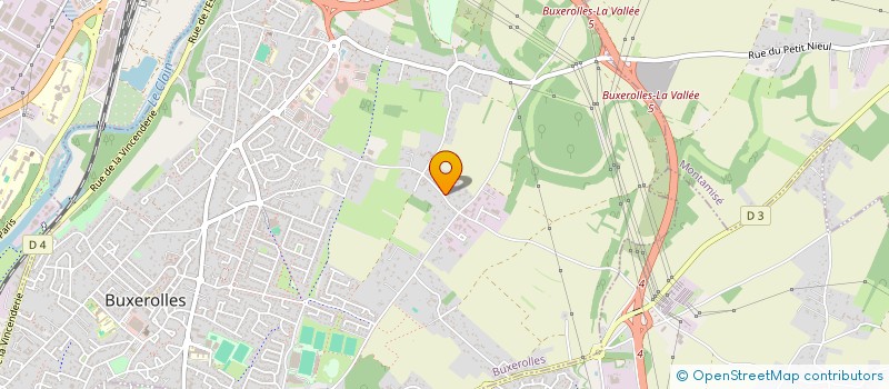 localisation de l'entreprise TOURING CAMPING CARISTE CARAVANING FRANCE  BUXEROLLES