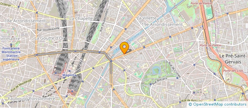 localisation de l'entreprise TOURING SERVICE PARIS  PARIS