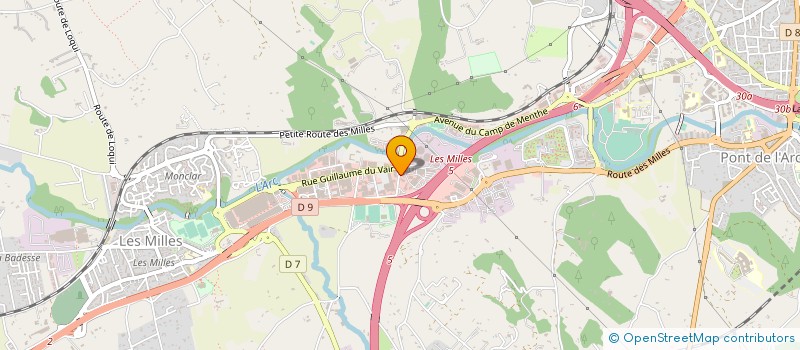 localisation de l'entreprise TOURING UTILITAIRES à AIX-EN-PROVENCE