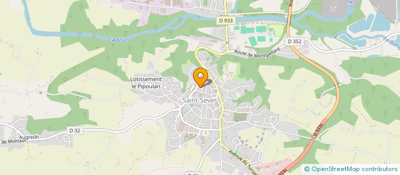 localisation de l'entreprise TOURIS ACCUEIL GASCOGNE SECTION LOISIR à SAINT-SEVER