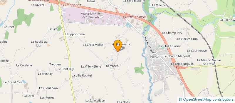 localisation de l'entreprise TOURISMAX  LAMBALLE-ARMOR