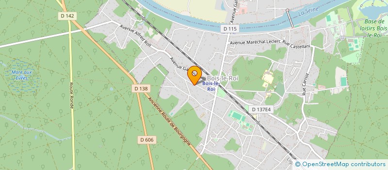 localisation de l'entreprise TOURISME AMENAG NATURE DEVELOP MILIEUX à BOIS-LE-ROI