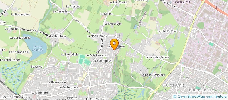 localisation de l'entreprise TOURISME ET CULTURE à COUERON