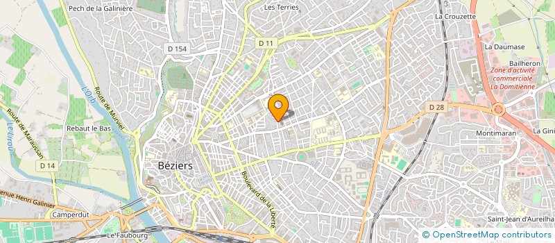 localisation de l'entreprise TOURISME ET LOISIRS A BEZIERS à BEZIERS