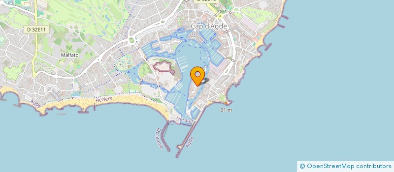 localisation de l'entreprise TOURISME ET SOLEIL  AGDE