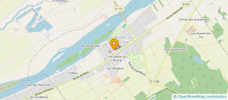 localisation de l'entreprise TOURISME ET TRADITION  LA CHAUSSEE-SAINT-VICTOR