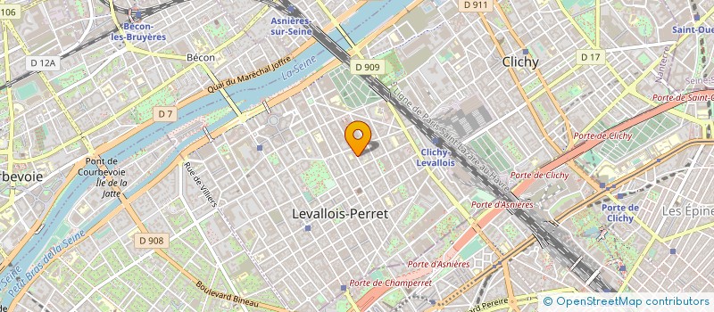 localisation de l'entreprise TOURISME EXPERTISE SOLUTIONS ET SERVICES T.E.S.S. à LEVALLOIS-PERRET