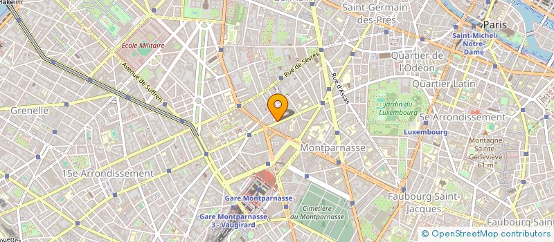 localisation de l'entreprise TOURISME FRANCE INTERNATIONAL  PARIS