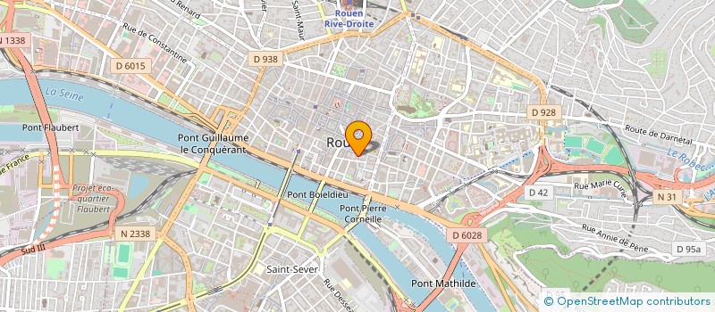 localisation de l'entreprise TOURISME LOISIRS NORMANDIE à ROUEN