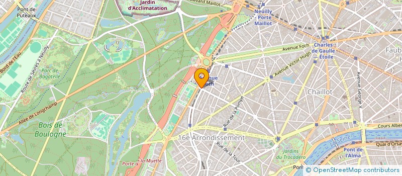 localisation de l'entreprise TOURISME LOISIRS PROMOTION INTERNATIONAL à PARIS