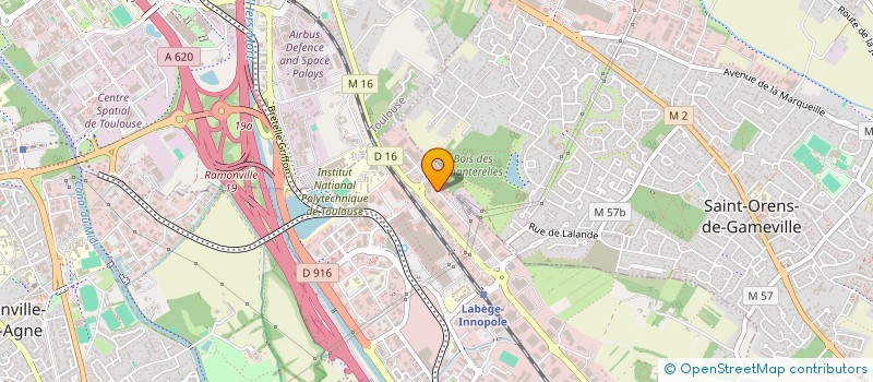 localisation de l'entreprise TOURISME MEDIAS EDITIONS à LABEGE