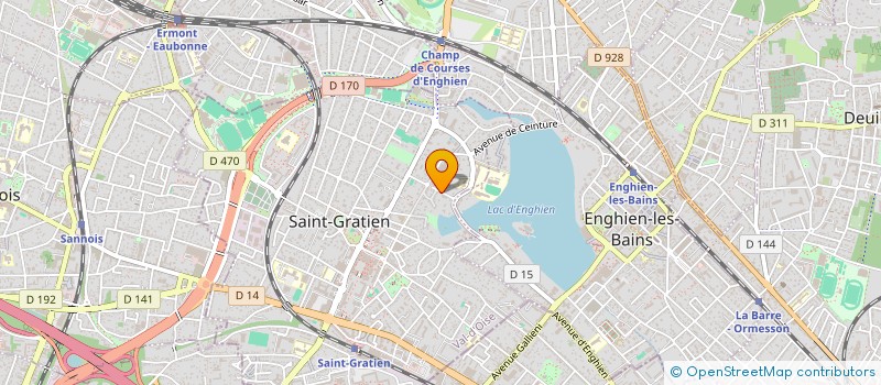 localisation de l'entreprise TOURISME PROMO MANAGEMENT CONSEIL INT  SAINT-GRATIEN