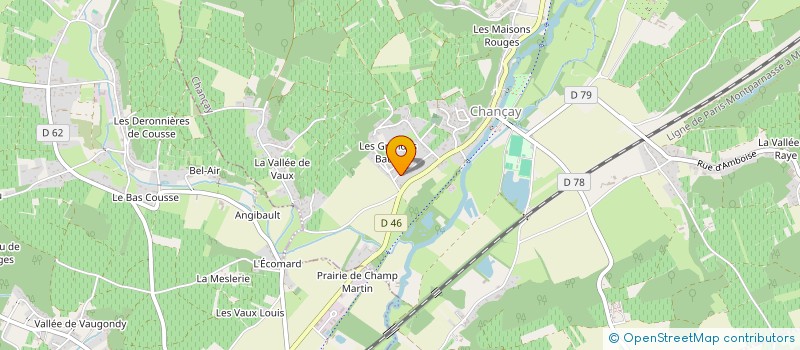 localisation de l'entreprise TOURISME VIN LOISIRS  CHANCAY