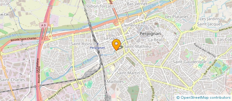 localisation de l'entreprise TOURISMEZ-VOUS à PERPIGNAN