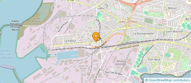 localisation de l'entreprise TOURISMUS  LA ROCHELLE