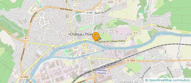 localisation de l'entreprise TOURISPORT  NOGENTEL