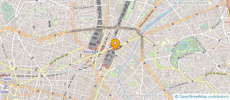 localisation de l'entreprise TOURISTIQUE CHEMINOTS  PARIS