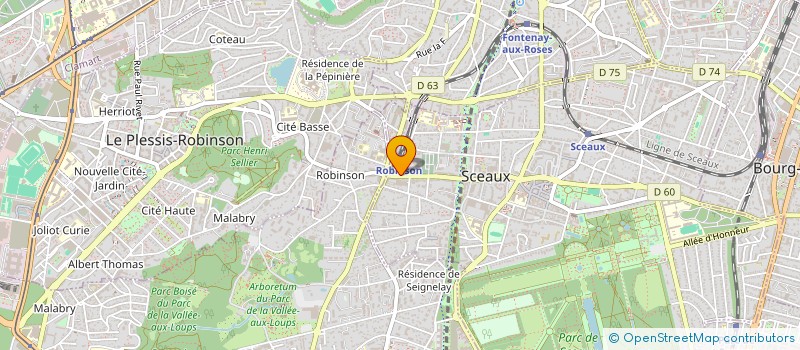 localisation de l'entreprise TOURKIA FOOD à SCEAUX