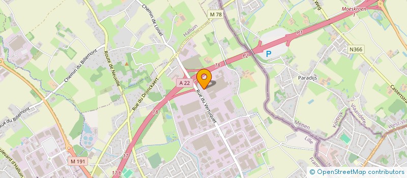 localisation de l'entreprise TOURLOG à NEUVILLE-EN-FERRAIN