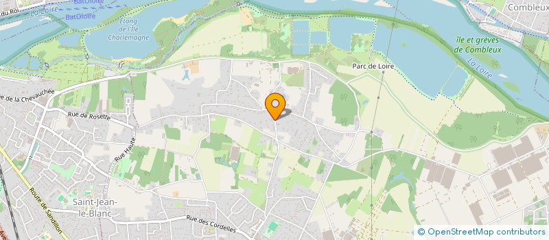 localisation de l'entreprise TOURLOR à SAINT-DENIS-EN-VAL