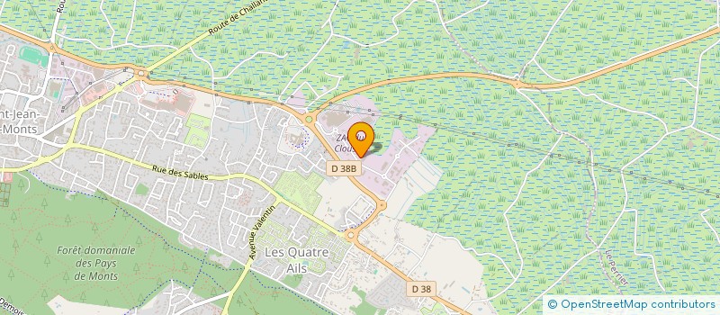 localisation de l'entreprise TOURMALINE  SAINT-JEAN-DE-MONTS