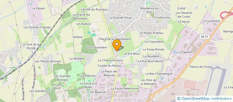 localisation de l'entreprise TOURMALINE PROJETS IMMOBILIERS à NOTRE-DAME-D'OE