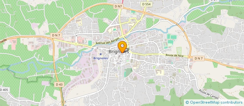 localisation de l'entreprise TOURMALOTTE à BRIGNOLES