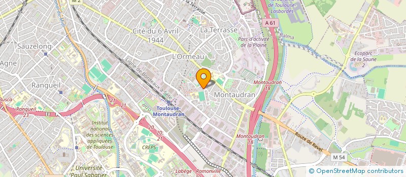localisation de l'entreprise TOURMENTE - BEDOS à TOULOUSE