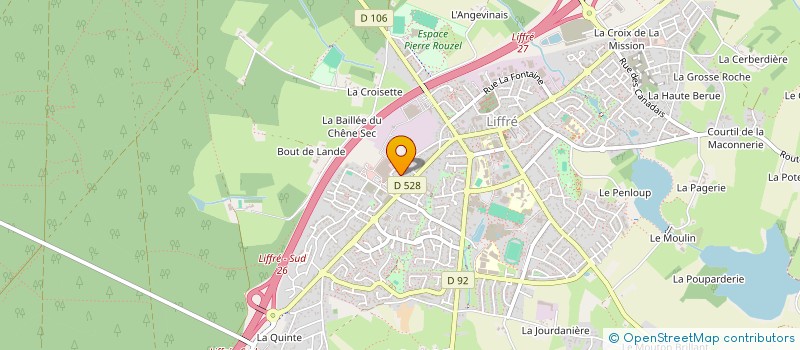 localisation de l'entreprise TOURMENTE DEVELOPPEMENT & GESTION  LIFFRE