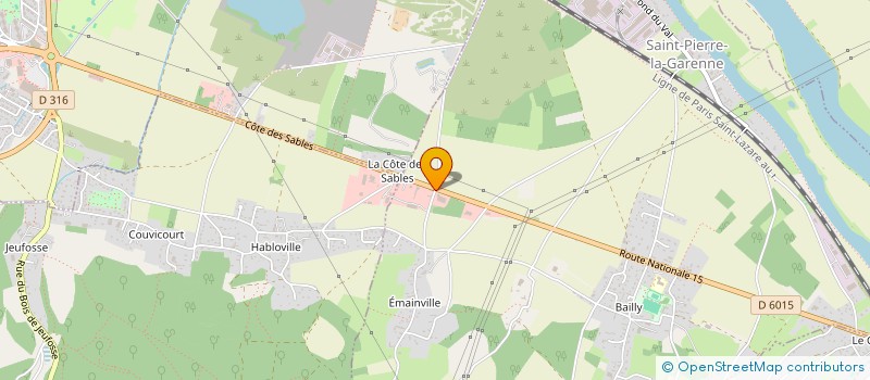localisation de l'entreprise TOURN'EURE à SAINT-PIERRE-LA-GARENNE