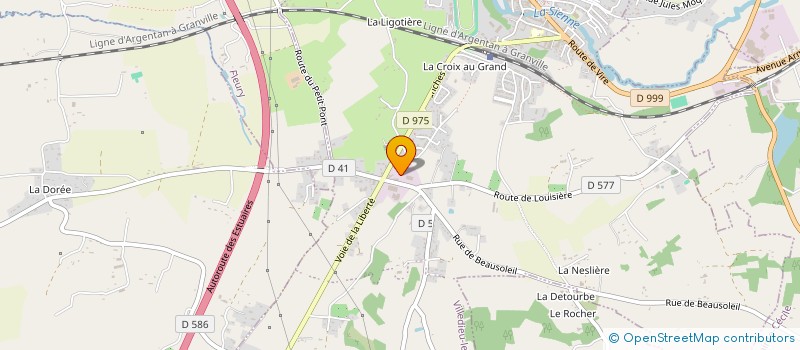 localisation de l'entreprise TOURNABOIS  VILLEDIEU-LES-POELES-ROUFFIGNY