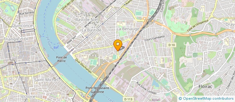 localisation de l'entreprise TOURNADE SUIRE à BORDEAUX
