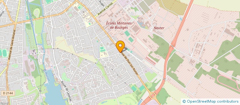 localisation de l'entreprise TOURNADRE GRANDES CARRIERES  BOURGES