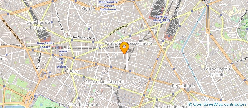 localisation de l'entreprise TOURNAGE 3000  PARIS