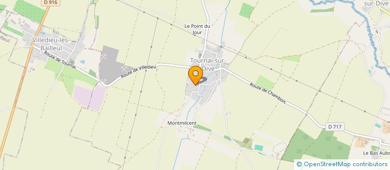 localisation de l'entreprise TOURNAI-VILLEDIEU ENVIRONNEMENT à TOURNAI-SUR-DIVE