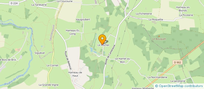 localisation de l'entreprise TOURNAILLE TP  TAMERVILLE