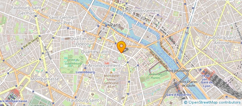 localisation de l'entreprise TOURNALIN  PARIS