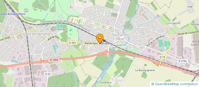 localisation de l'entreprise TOURNAN AUTOMOBILES  TOURNAN-EN-BRIE