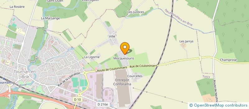 localisation de l'entreprise TOURNAN BENNES  TOURNAN-EN-BRIE