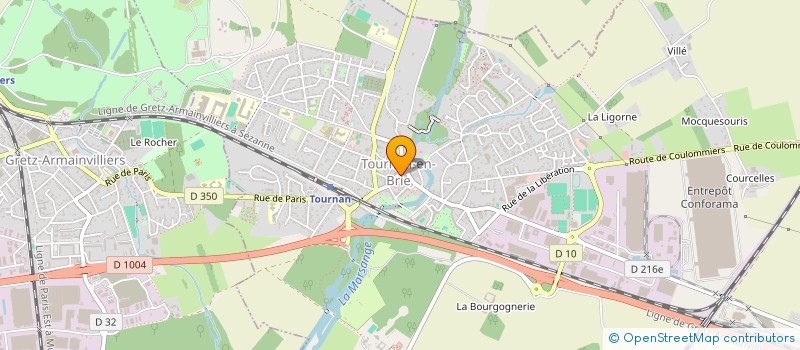 localisation de l'entreprise TOURNAN PRESSING à TOURNAN-EN-BRIE